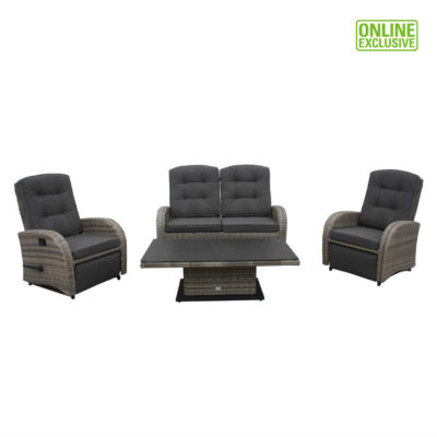 Rochelle 4-Seater Lounge Dining Set